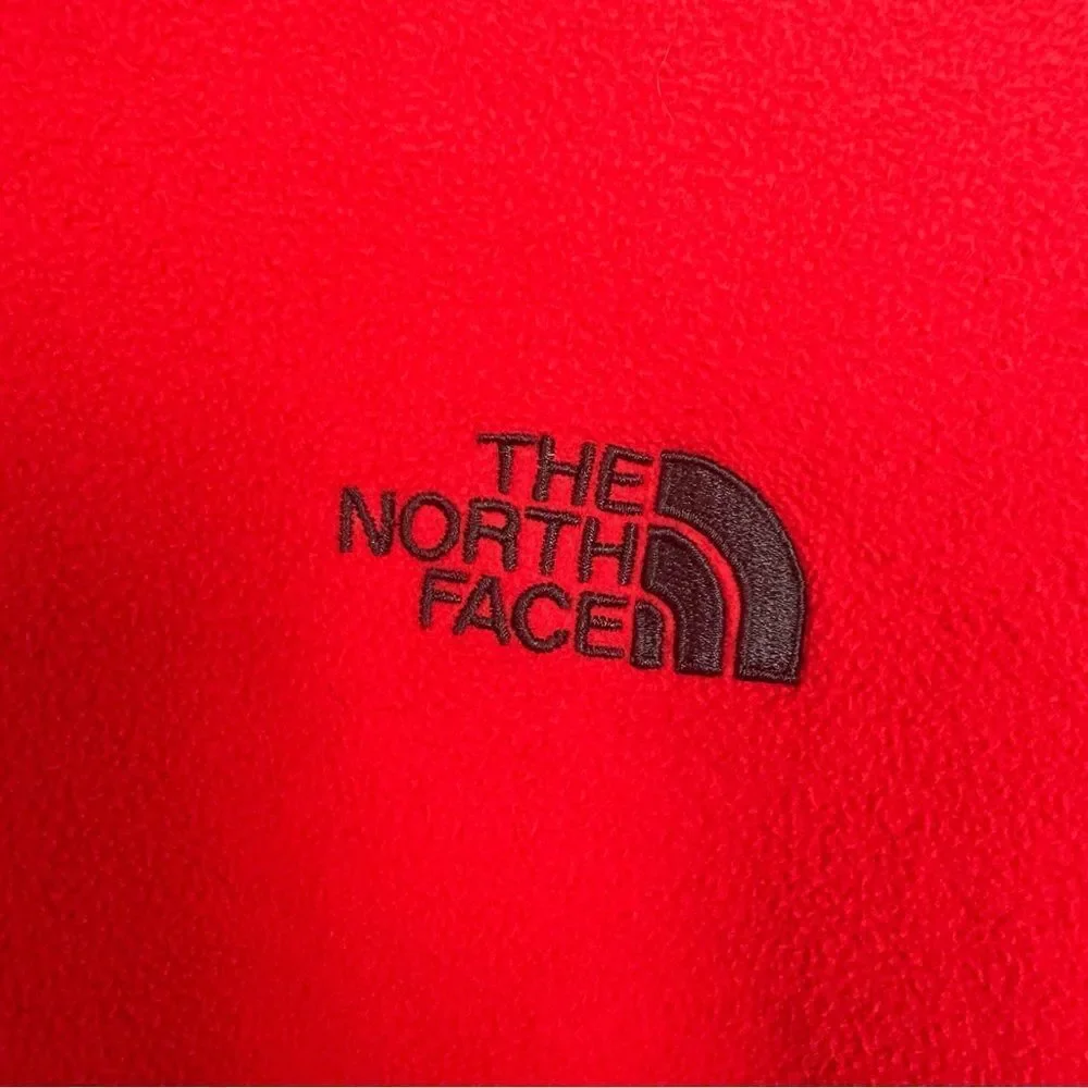THE NORTH FACE | TKA 100 Orange Red Glacier 1/4 Zip Pullover Men’s Size XX-Large